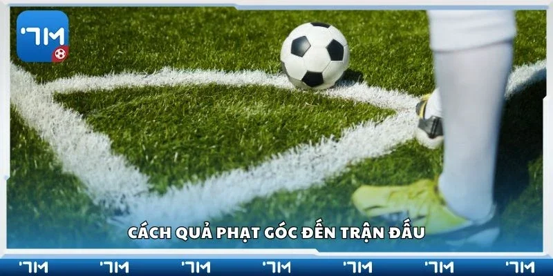 Cách quả phạt góc đến trận đấu