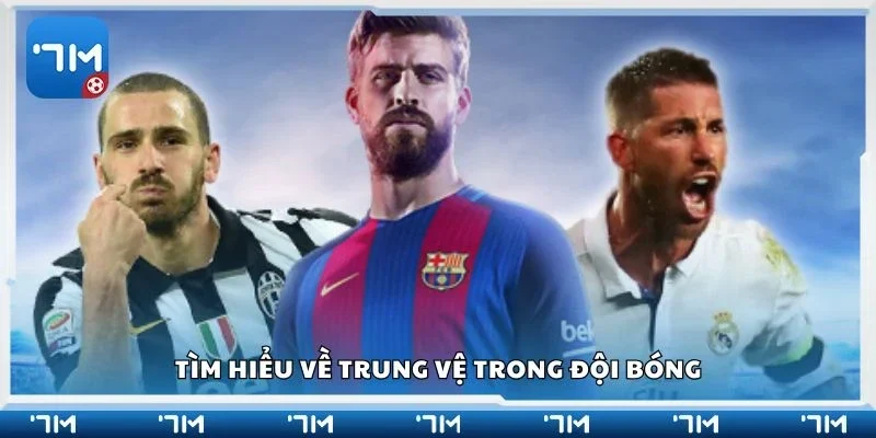 Tìm hiểu về trung vệ trong đội bóng