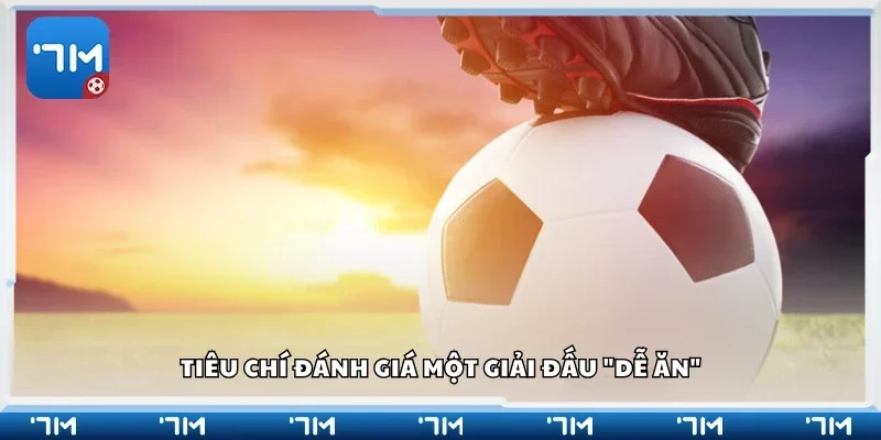 Các tiêu chí đánh giá một giải đấu "dễ ăn"