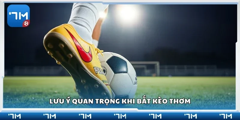 Một số lưu ý quan trọng khi bắt kèo thơm