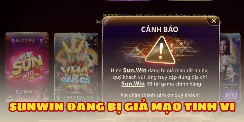 Dấu hiệu cảnh báo bạn đang bị lừa khi chơi Sunwin