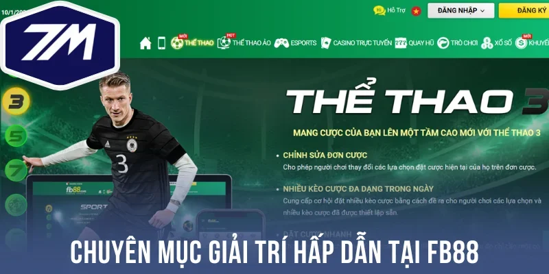 Chuyên mục giải trí hấp dẫn tại Fb88