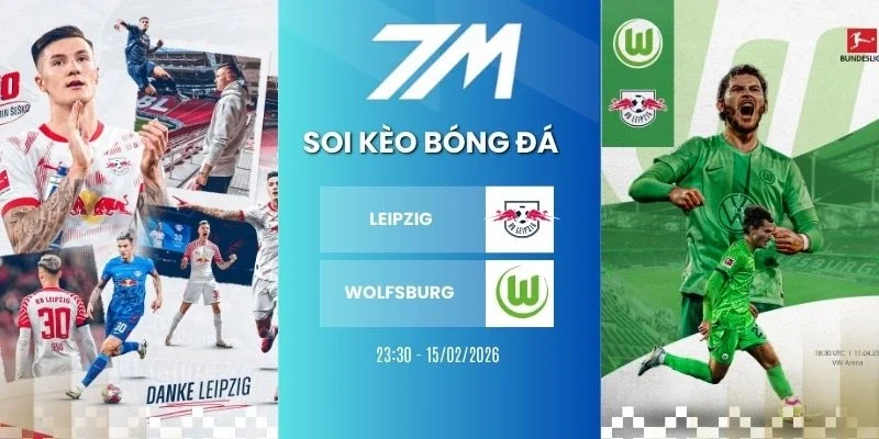 Kèo nhà cái RB Leipzig vs Wolfsburg hôm nay ngày 15/02/2026 - Bundesliga