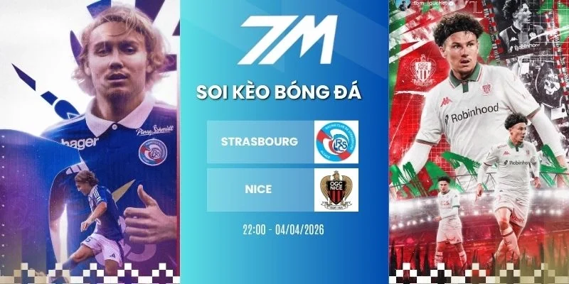 Kèo nhà cái Strasbourg vs Nice hôm nay ngày 04/04/2026 - Ligue 1